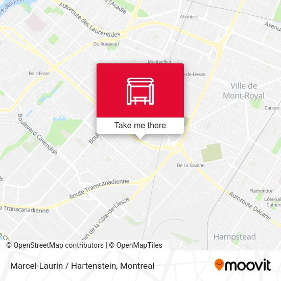 Marcel-Laurin / Hartenstein map