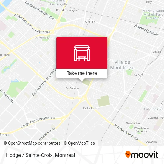 Hodge / Sainte-Croix map