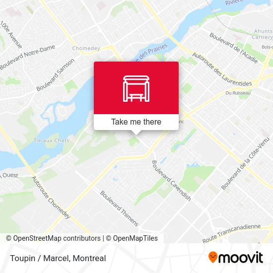 Toupin / Marcel map