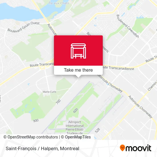 Saint-François / Halpern map