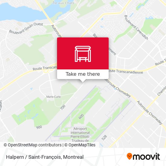 Halpern / Saint-François map