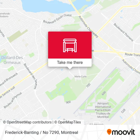 Frederick-Banting / No 7290 map