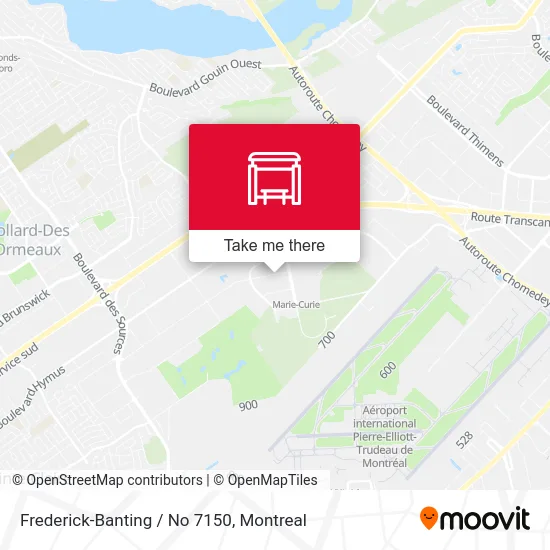 Frederick-Banting / No 7150 map