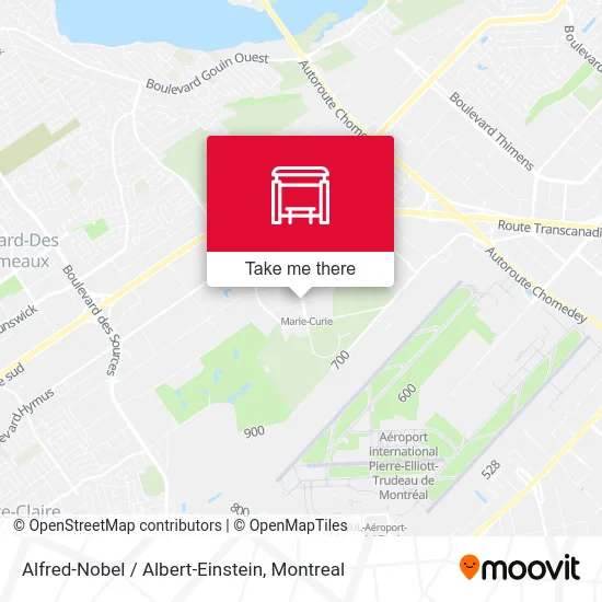 Alfred-Nobel / Albert-Einstein map