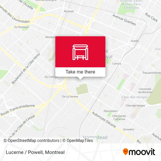 Lucerne / Powell map