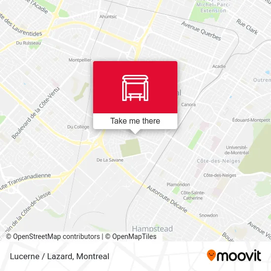 Lucerne / Lazard map