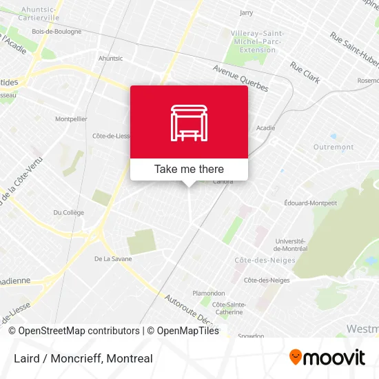 Laird / Moncrieff map