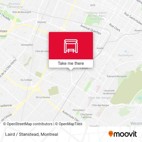 Laird / Stanstead map
