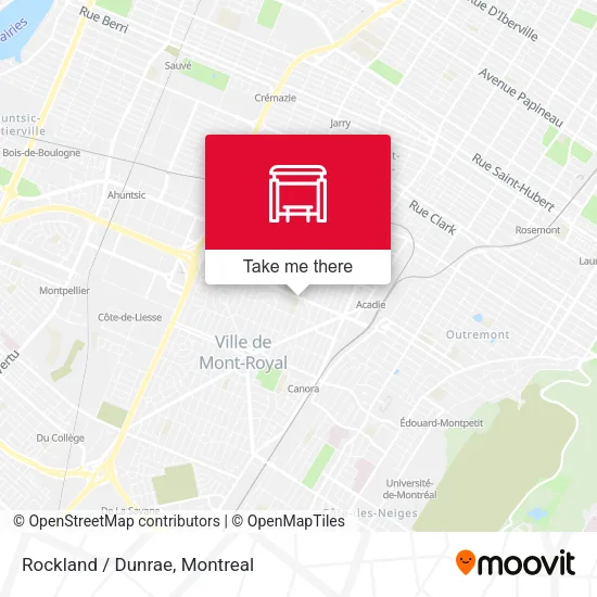 Rockland / Dunrae map