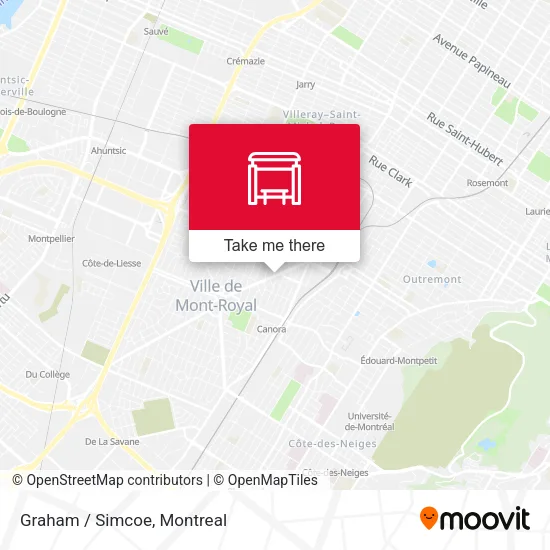 Graham / Simcoe map