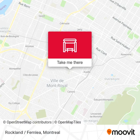 Rockland / Fernlea map