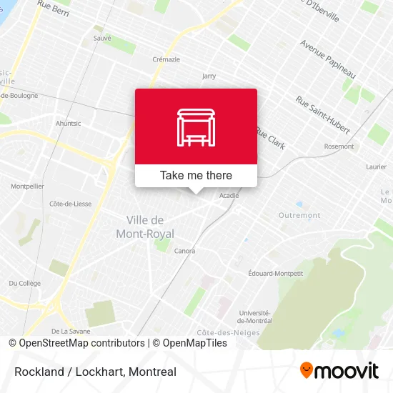 Rockland / Lockhart map