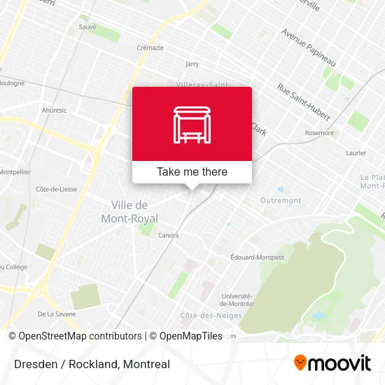 Dresden / Rockland map