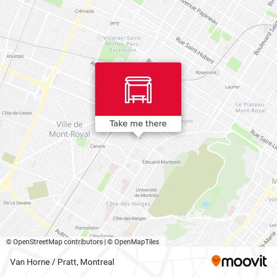 Van Horne / Pratt map