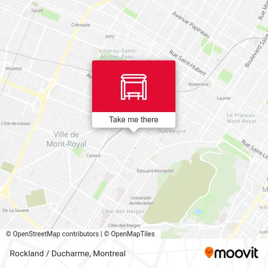 Rockland / Ducharme map