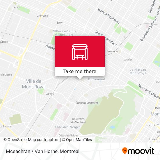 Mceachran / Van Horne map