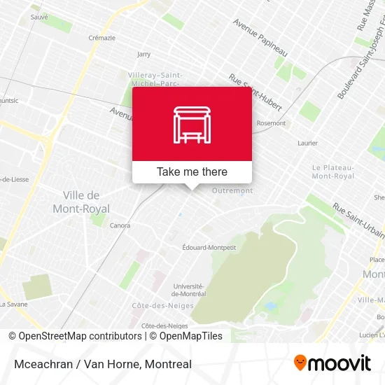 Mceachran / Van Horne map