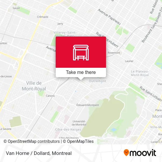Van Horne / Dollard map
