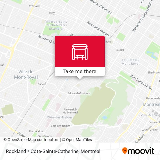 Rockland / Côte-Sainte-Catherine map