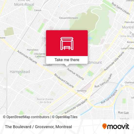 The Boulevard / Grosvenor map