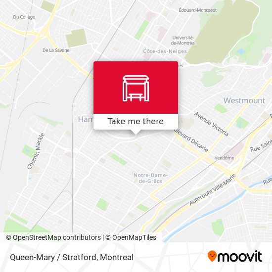 Queen-Mary / Stratford map