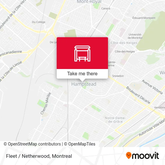 Fleet / Netherwood map