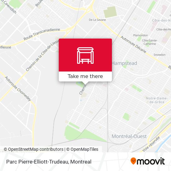 Parc Pierre-Elliott-Trudeau map