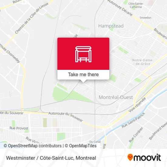 Westminster / Côte-Saint-Luc map
