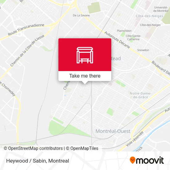 Heywood / Sabin map