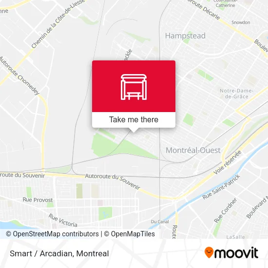 Smart / Arcadian map