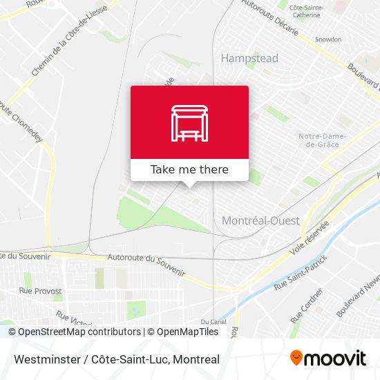 Westminster / Côte-Saint-Luc map