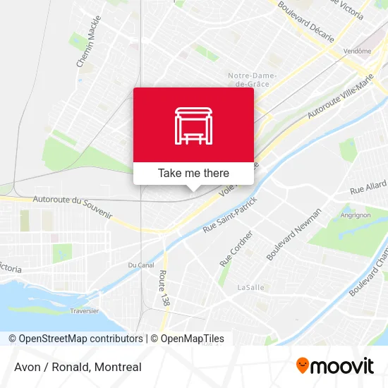 Avon / Ronald map