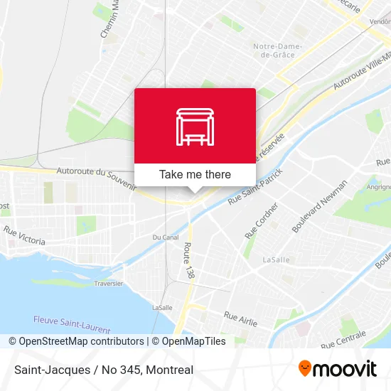 Saint-Jacques / No 345 map