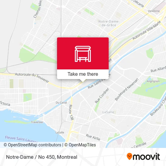 Notre-Dame / No 450 map