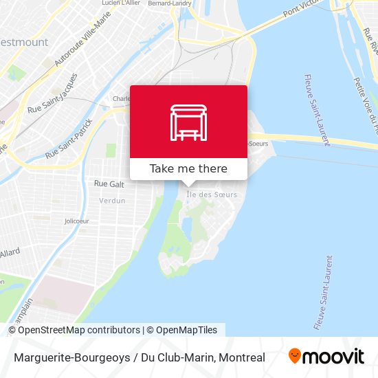 Marguerite-Bourgeoys / Du Club-Marin map