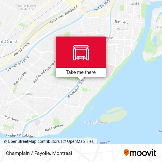 Champlain / Fayolle map