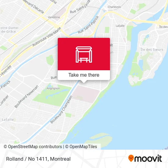Rolland / No 1411 map