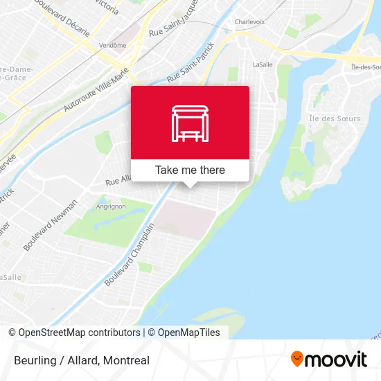 Beurling / Allard map