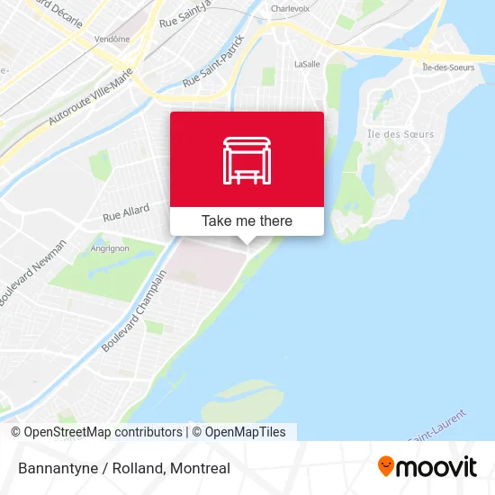Bannantyne / Rolland map