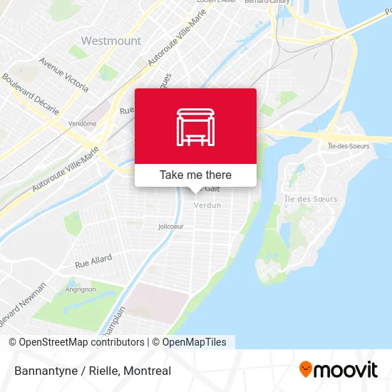 Bannantyne / Rielle map