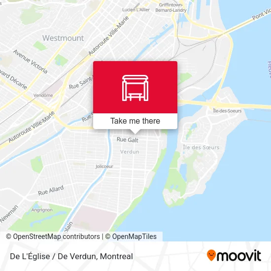 De L'Église / De Verdun map