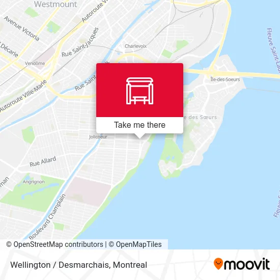 Wellington / Desmarchais map