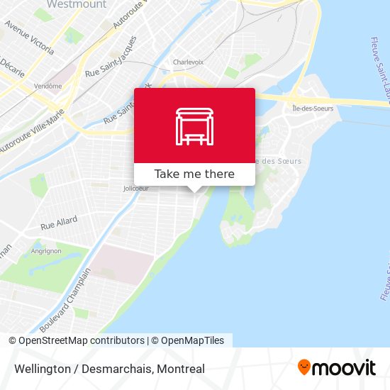 Wellington / Desmarchais map