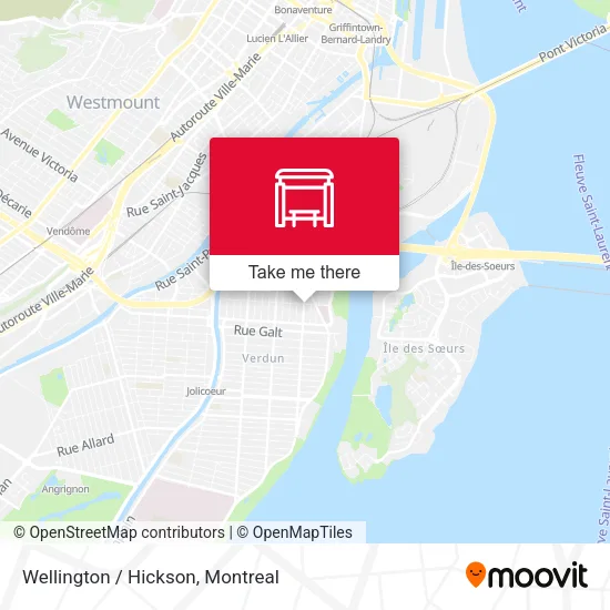 Wellington / Hickson map