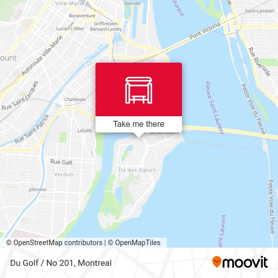 Du Golf / No 201 map