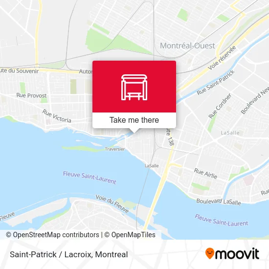 Saint-Patrick / Lacroix map