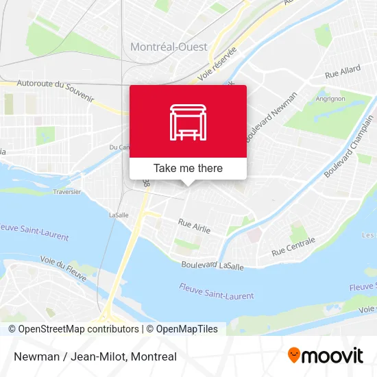 Newman / Jean-Milot map