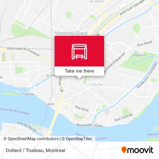 Dollard / Trudeau map