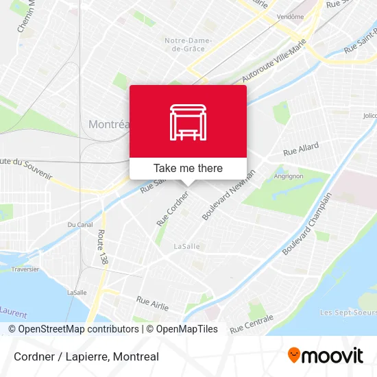 Cordner / Lapierre map