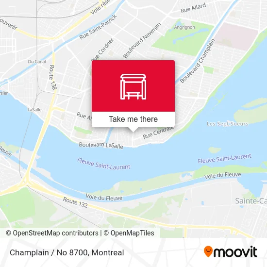 Champlain / No 8700 map